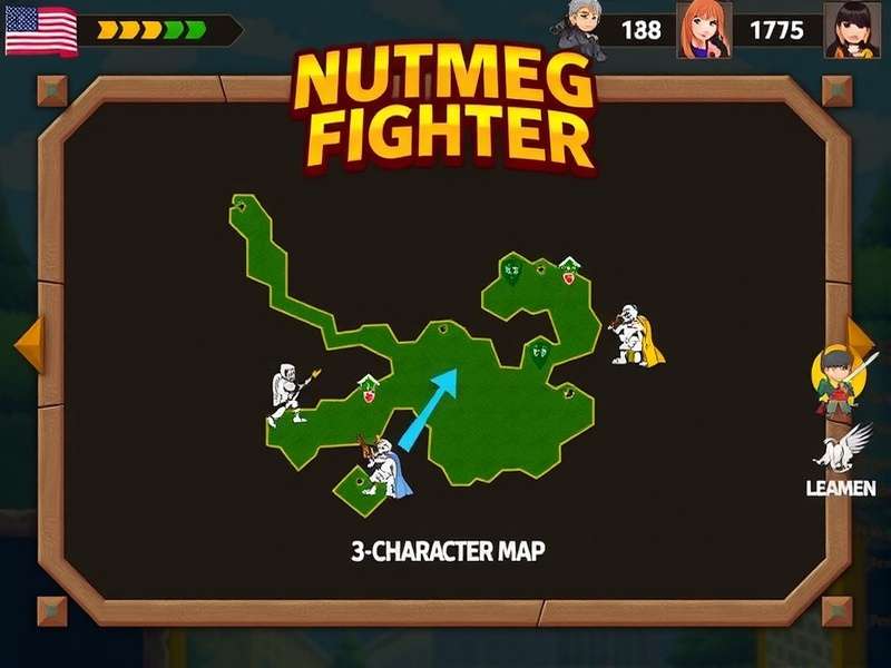 Nutmeg Intrepid Fighter Character Selection